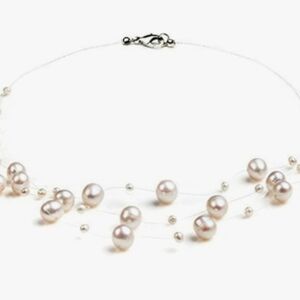 Elegant Fresh Water Cultered Pearl Necklace